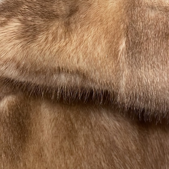 Neiman Marcus Giuliana Teso reversible real mink fur coat used - Picture 4 of 9